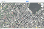 Hamburg na Google Maps